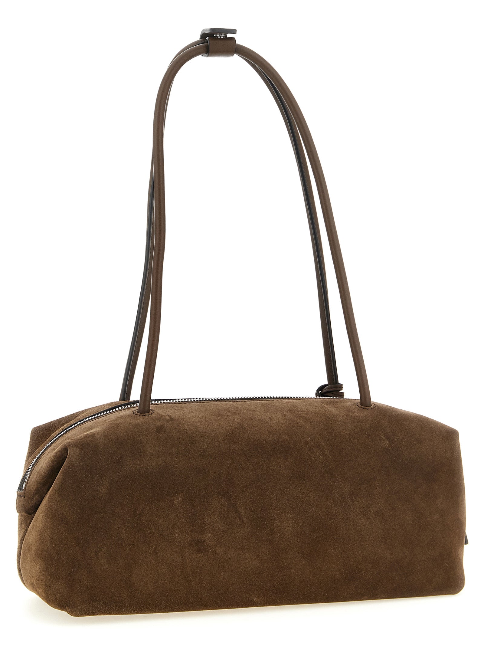 Max Mara Brown Calfskin Shoulder Bag