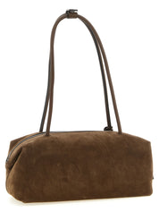 Max Mara Brown Calfskin Shoulder Bag