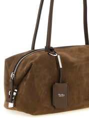Max Mara Brown Calfskin Shoulder Bag