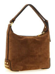 Tod's Brown Calfskin Shoulder Bag