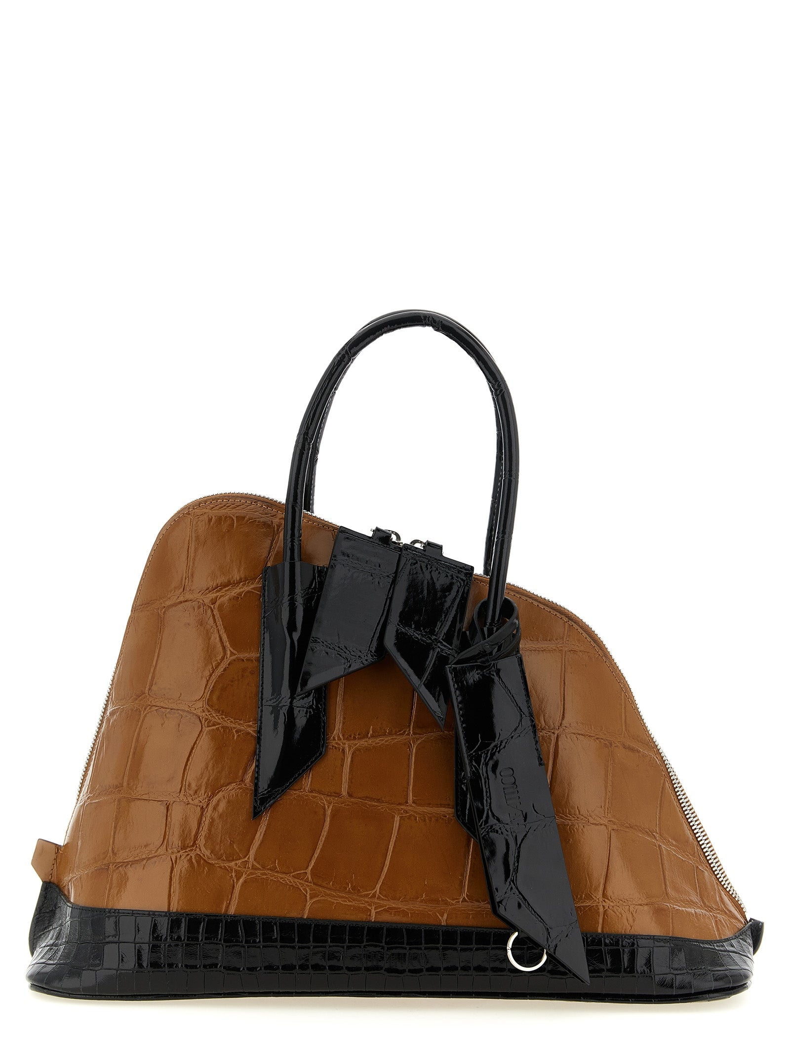 The Attico Brown Calf Leather Handbag