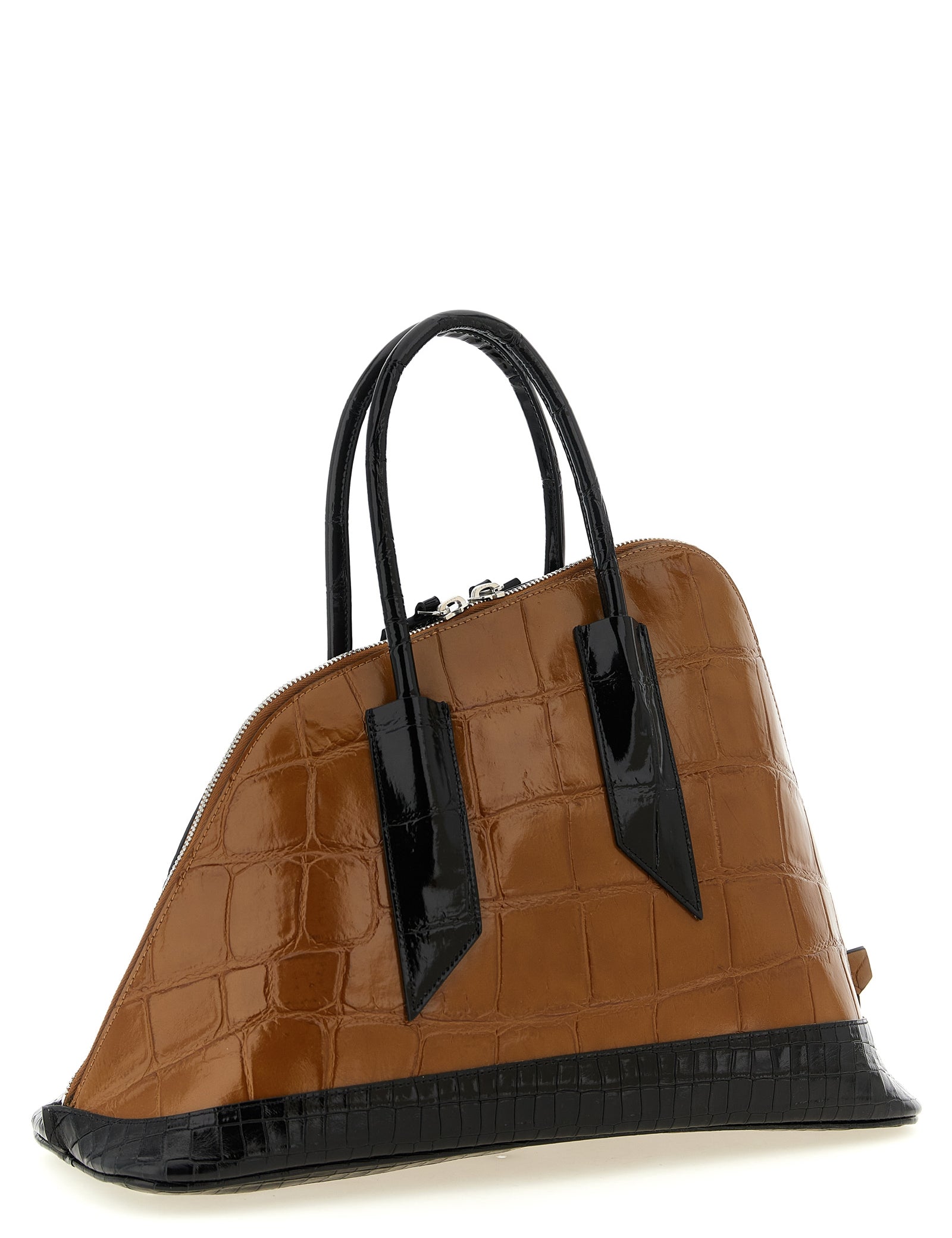 The Attico Brown Calf Leather Handbag