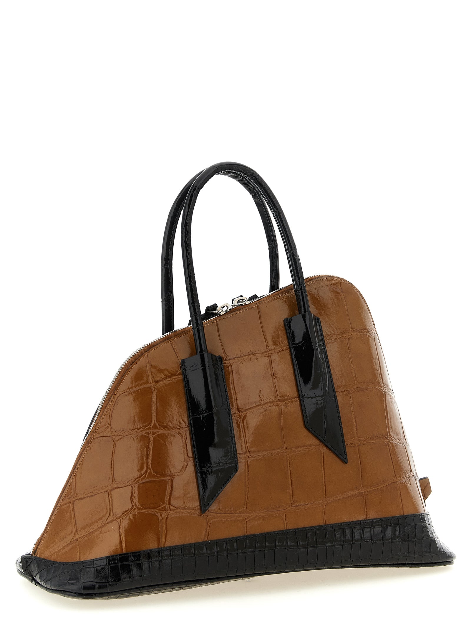 The Attico Brown Calf Leather Handbag