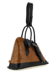 The Attico Brown Calf Leather Handbag