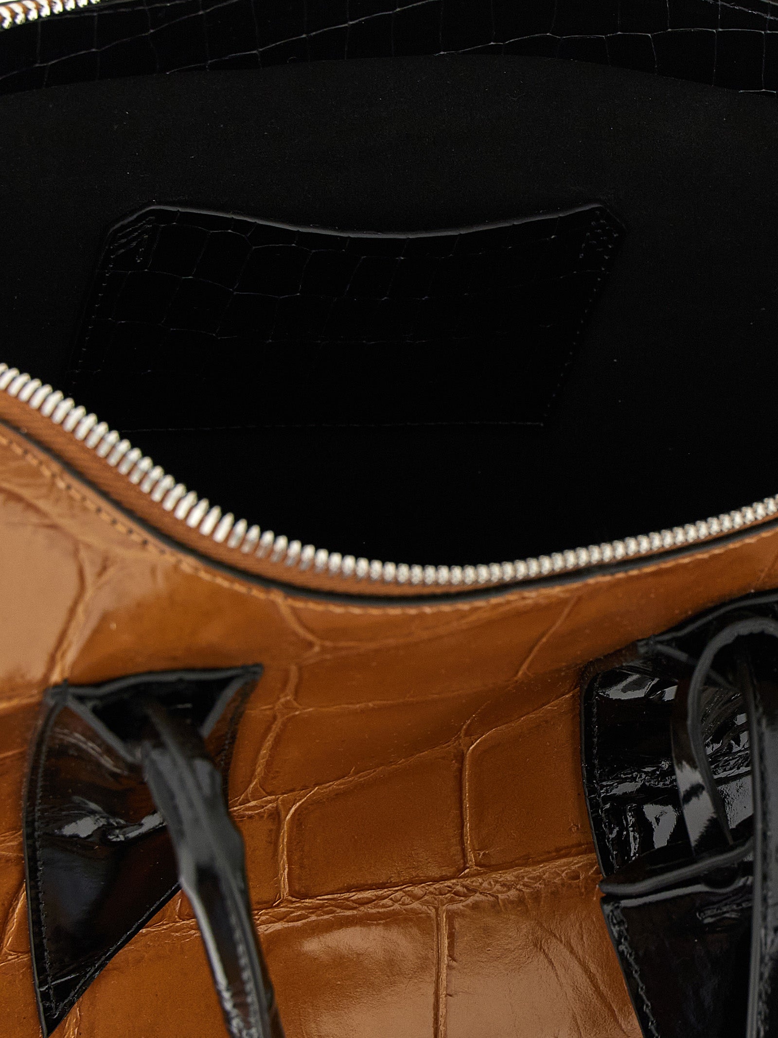 The Attico Brown Calf Leather Handbag