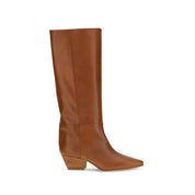Forte_Forte Brown Calf Leather Ankle Boots