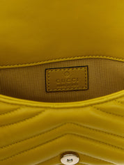 Gucci Yellow Lamb Leather Shoulder Bag