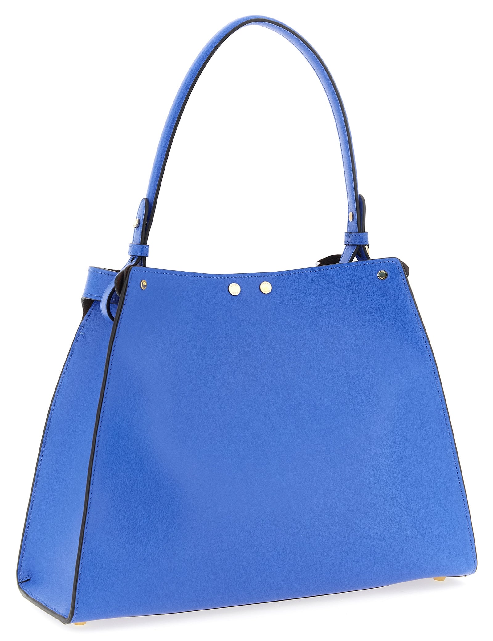 Fendi Blue Calfskin Handbag