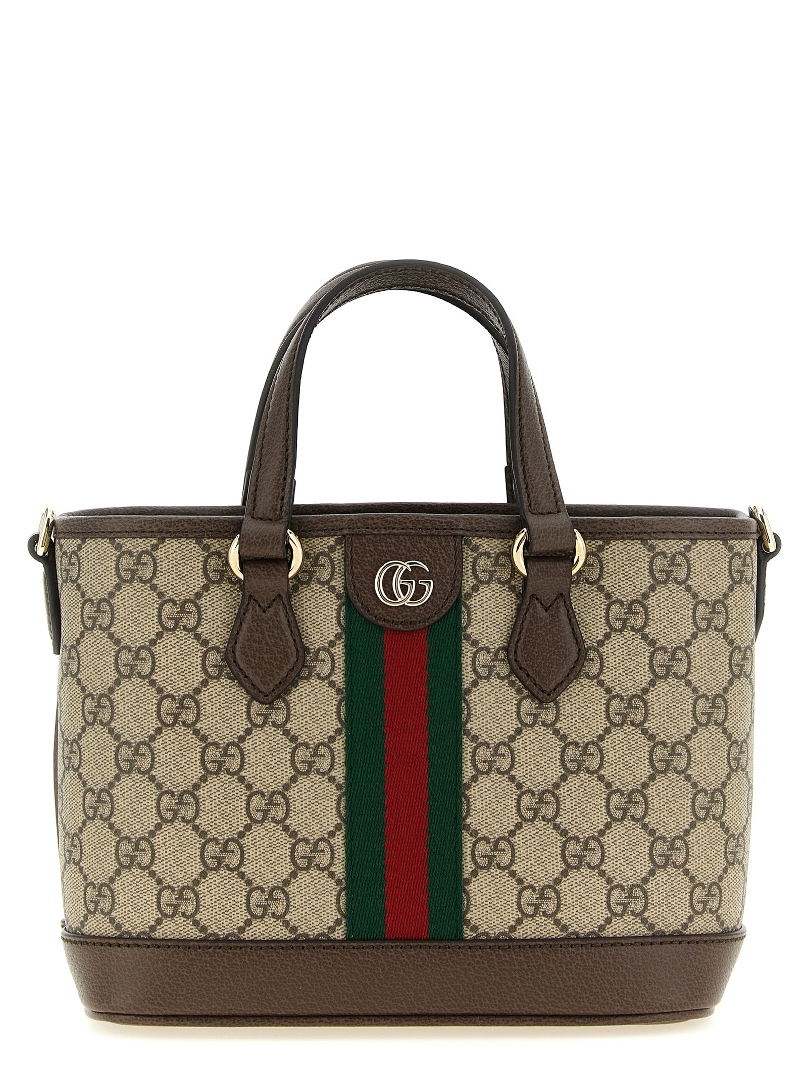Gucci Multicolor Fabric Ophidia Small Tote Bag