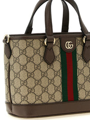 Gucci Multicolor Fabric Ophidia Small Tote Bag
