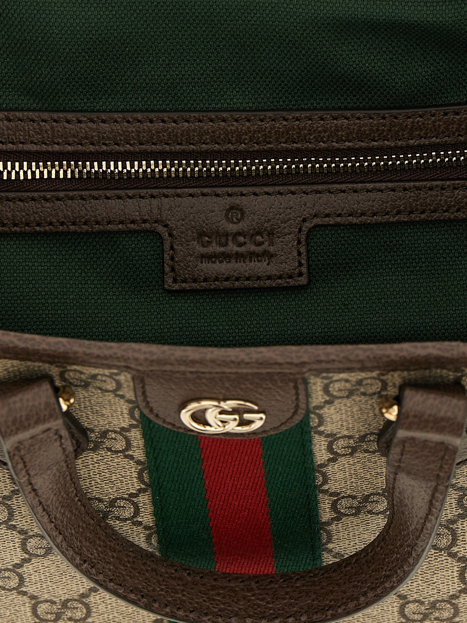 Gucci Multicolor Fabric Ophidia Small Tote Bag