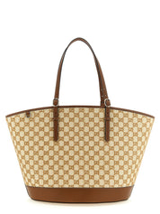 Gucci Brown Cotton Blend Handbag
