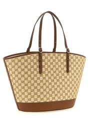 Gucci Brown Cotton Blend Handbag