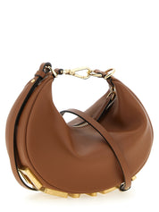 Fendi Brown Calfskin Mini Handbag