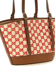 Gucci Multicolor Woven Shopping Bag