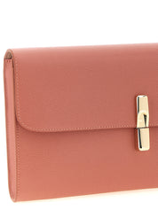 Furla Coral Pink Calfskin Clutch Bag