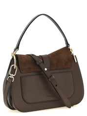 Furla Deep Chocolate Brown Calfskin Handbag