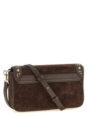 Furla Dark Brown Calfskin Crossbody Bag