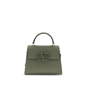 Valentino Garavani Bicolor Calf Leather Clutch Bag