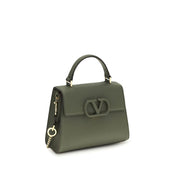 Valentino Garavani Bicolor Calf Leather Clutch Bag