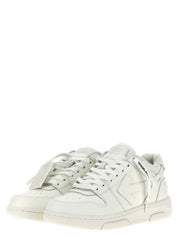 Off-White White Calfskin Low Top Sneakers