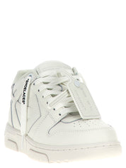 Off-White White Calfskin Low Top Sneakers
