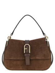 Furla Chocolate Brown Calfskin Mini Handbag