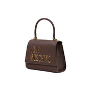 Love Moschino Brown Polyurethane Handbag