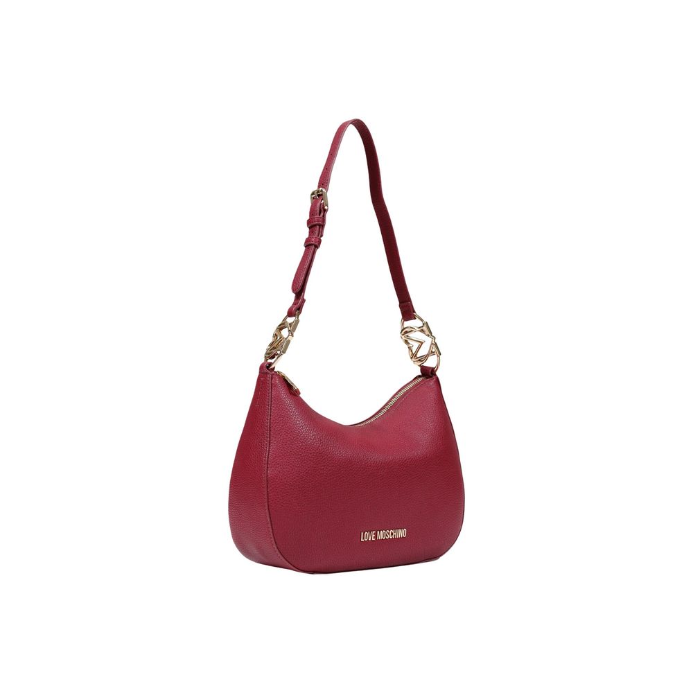 Love Moschino Purple Polyurethane Shoulder Bag