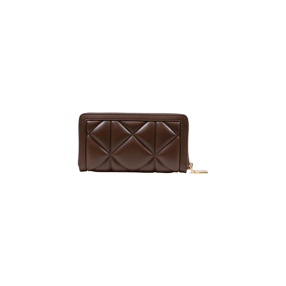 Love Moschino Brown Polyurethane Small Wallet