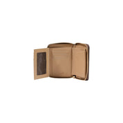Love Moschino Brown Polyurethane Wallet