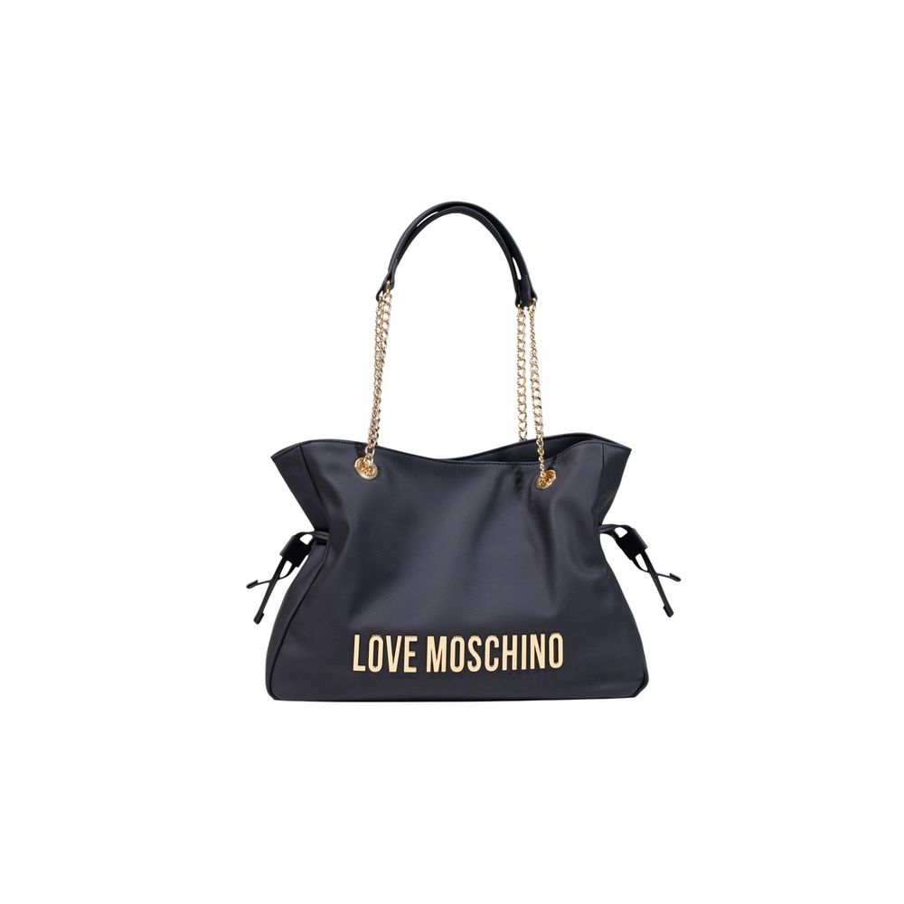 Love Moschino Black Polyurethane Handbag