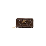 Love Moschino Brown Polyurethane Small Wallet