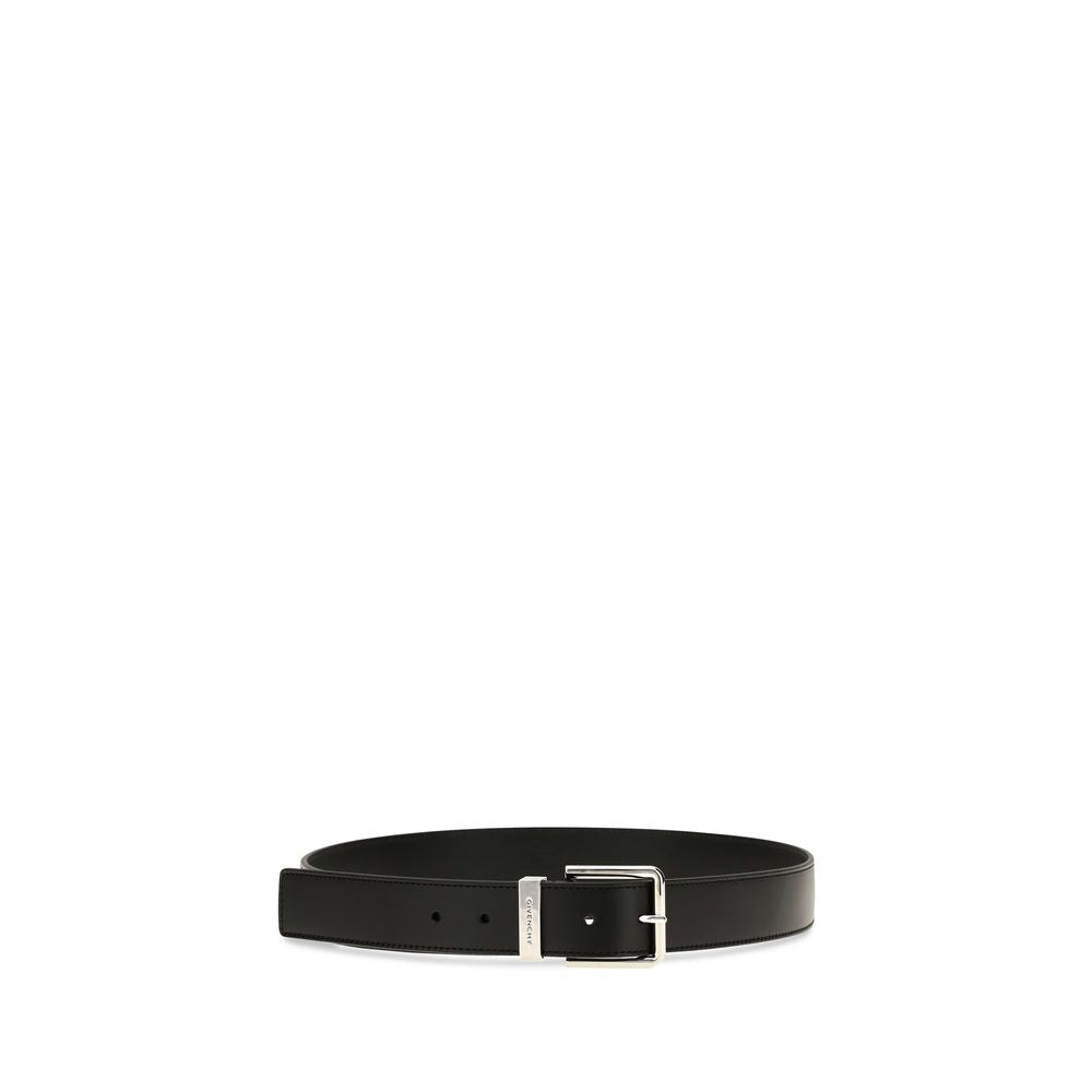 Givenchy Black Calf Leather Regular Belt