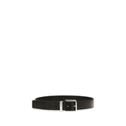 Givenchy Black Calf Leather Regular Belt