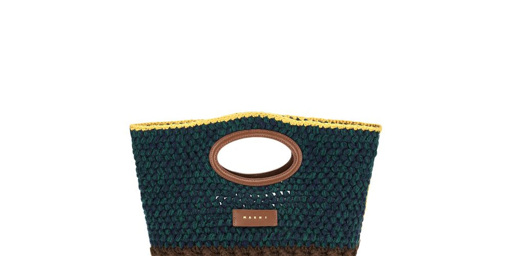 Marni Multicolor Wool Clutch Bag