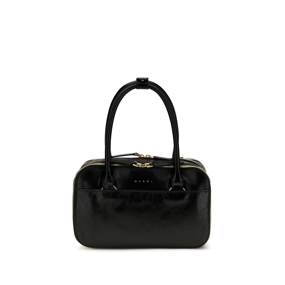 Marni Black Calf Leather Handbag