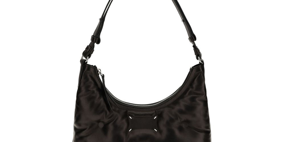 Maison Margiela Black Lambskin Shoulder Bag