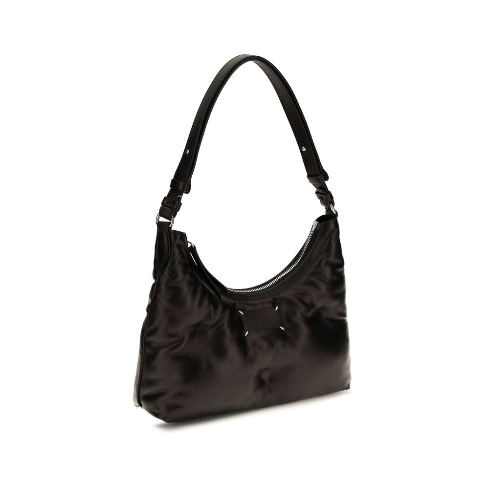 Maison Margiela Black Lambskin Shoulder Bag