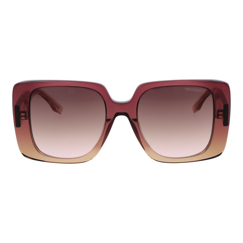 Trussardi Rose Acetate Sunglasses