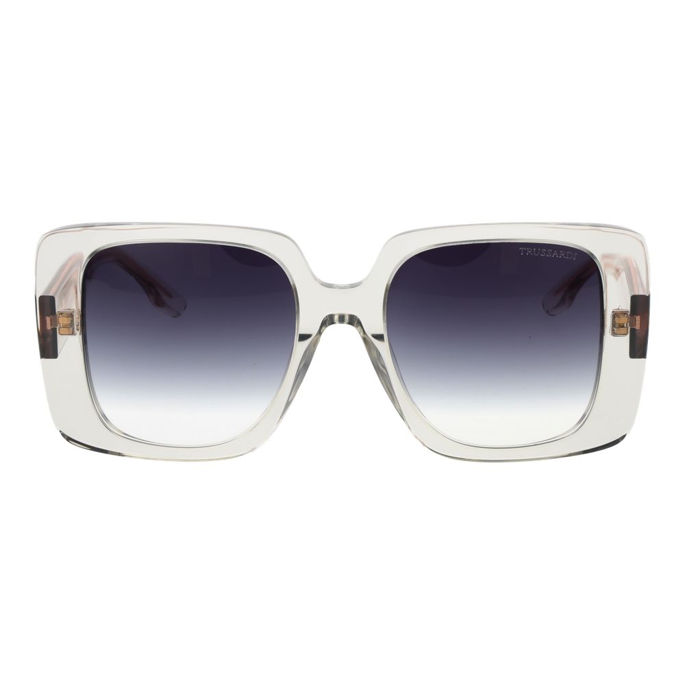 Trussardi Grey Acetate Sunglasses