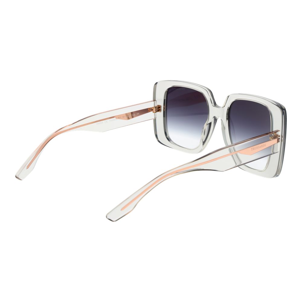 Trussardi Grey Acetate Sunglasses