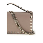 Valentino Garavani Beige Calf Leather Wallet