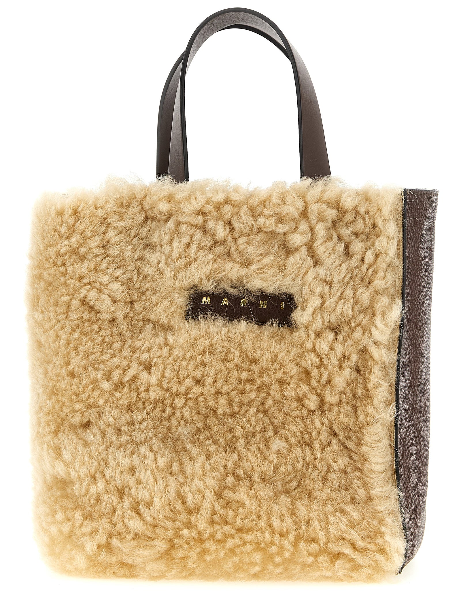 Marni Multicolor Lamb Leather Mini Montone Handbag