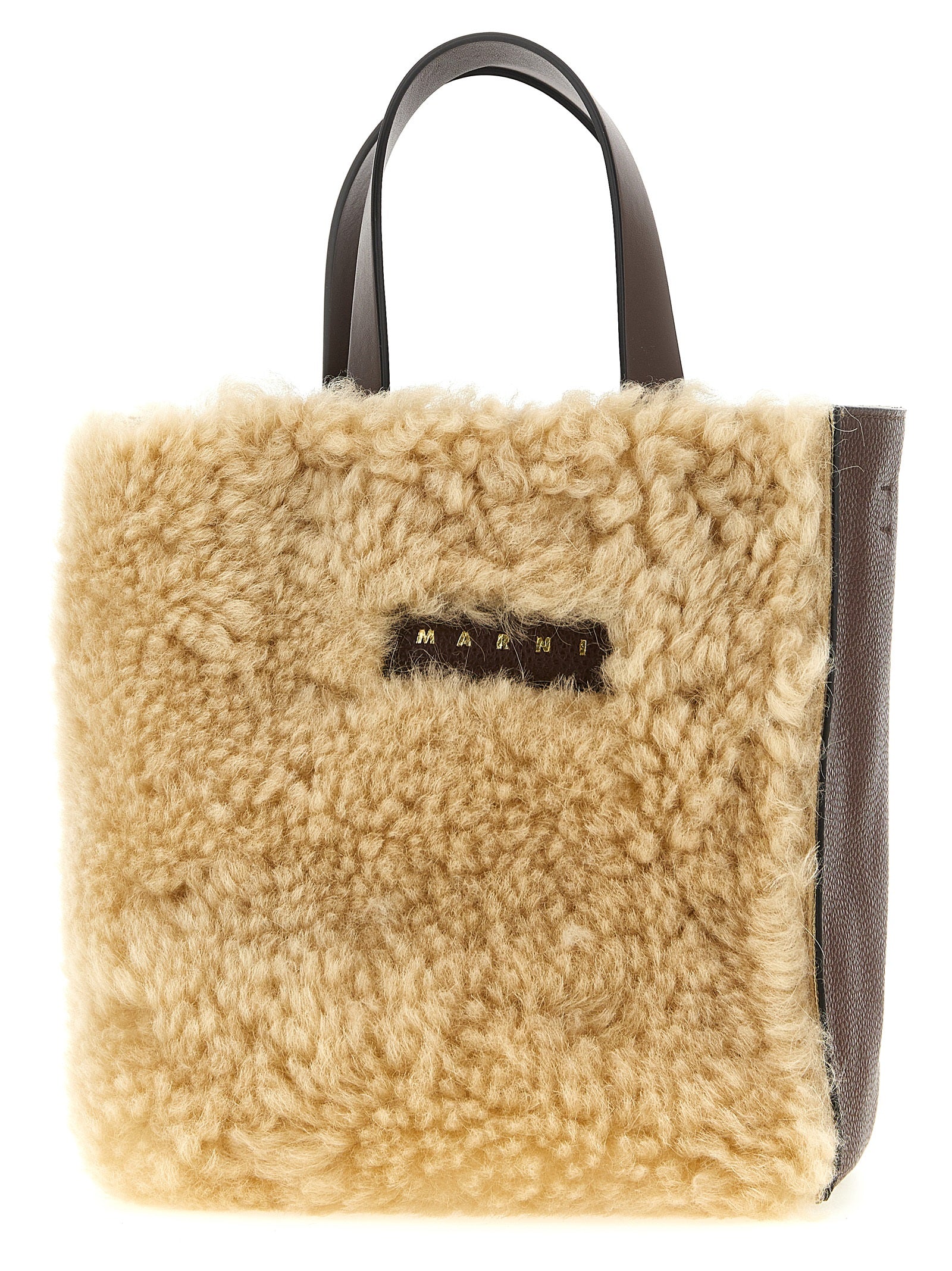 Marni Multicolor Lamb Leather Mini Montone Handbag