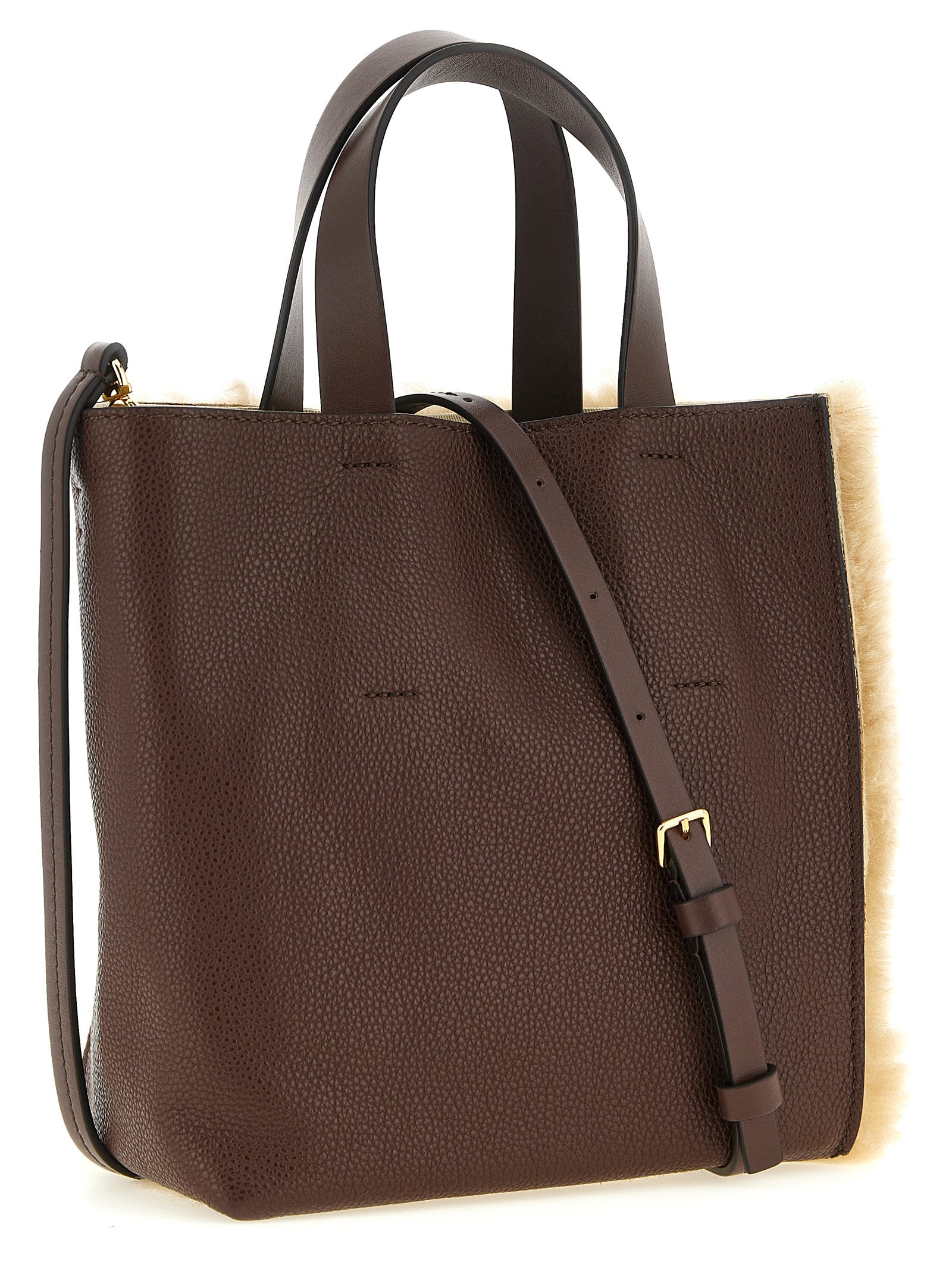 Marni Multicolor Lamb Leather Mini Montone Handbag