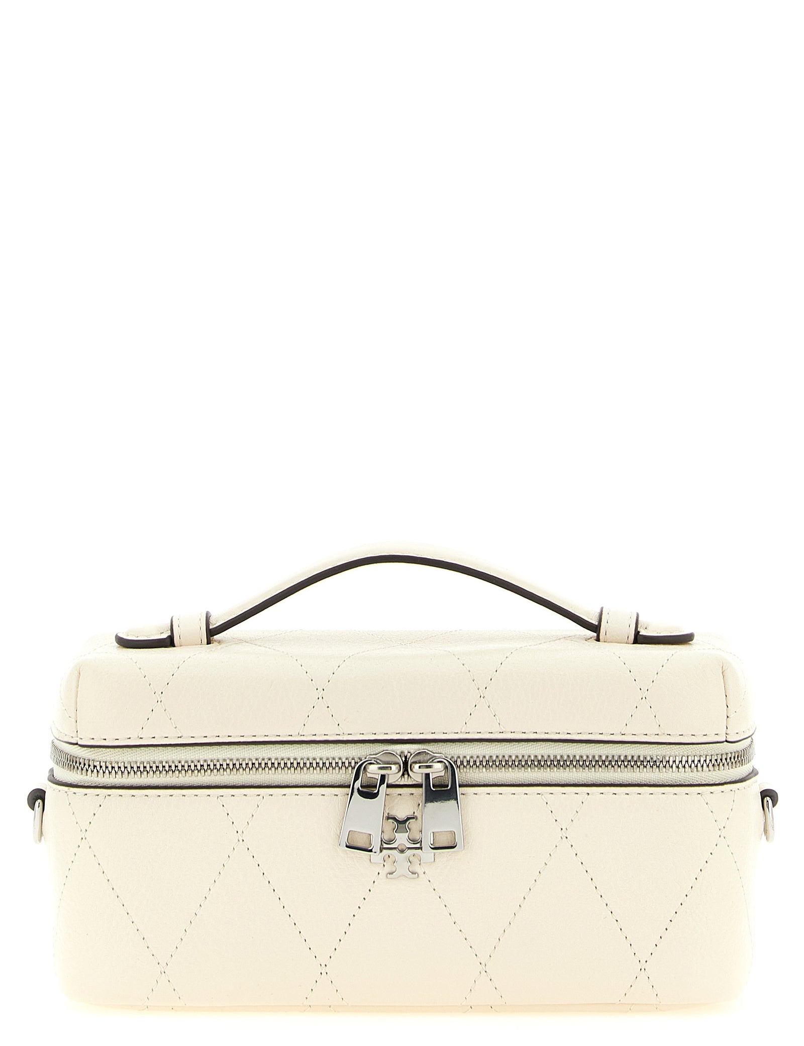 Tory Burch White Cowhide Crossbody Bag