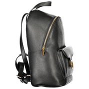 Coccinelle Black Leather Backpack