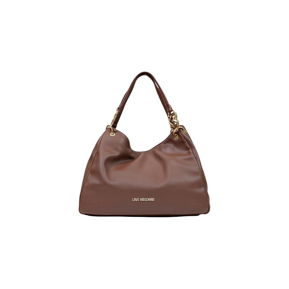 Love Moschino Brown Polyurethane Handbag