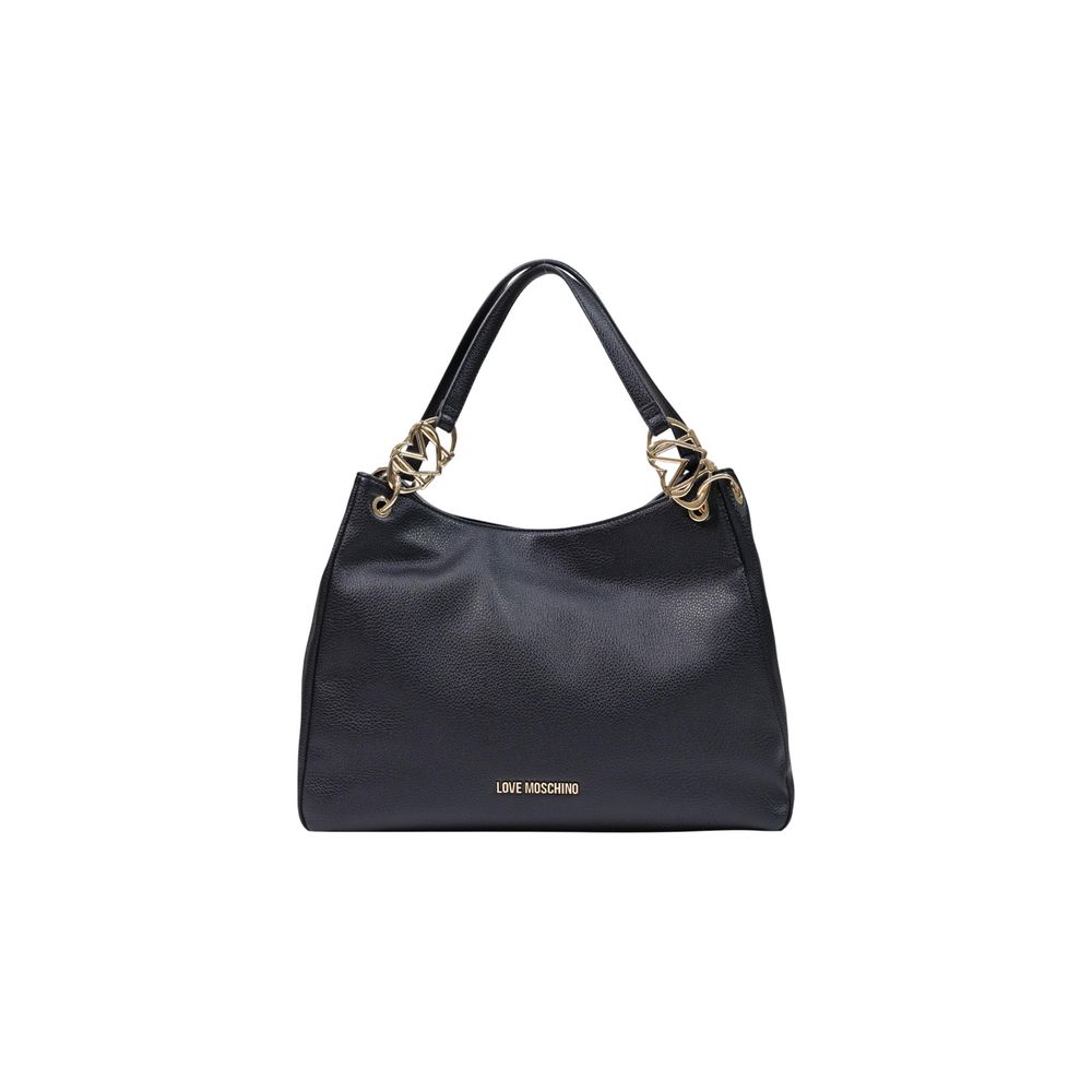 Love Moschino Black Polyurethane Handbag